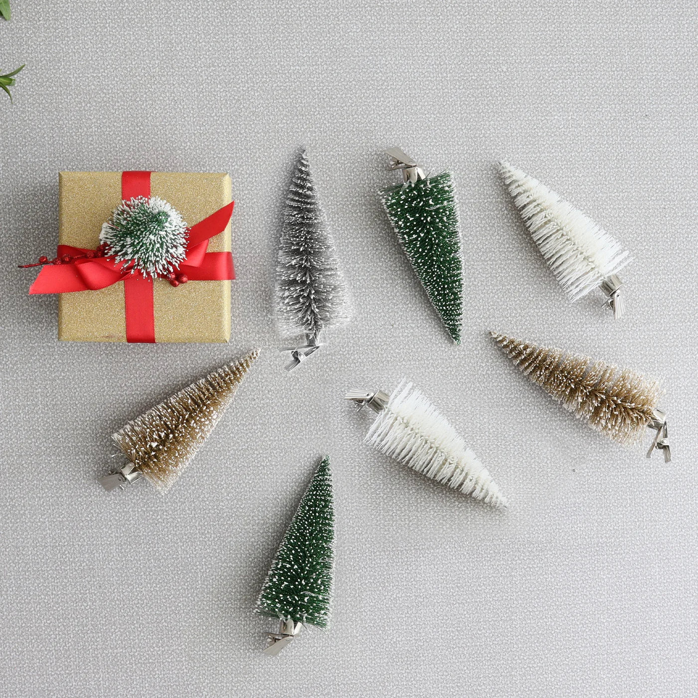 Frosted Tree Tree Clip