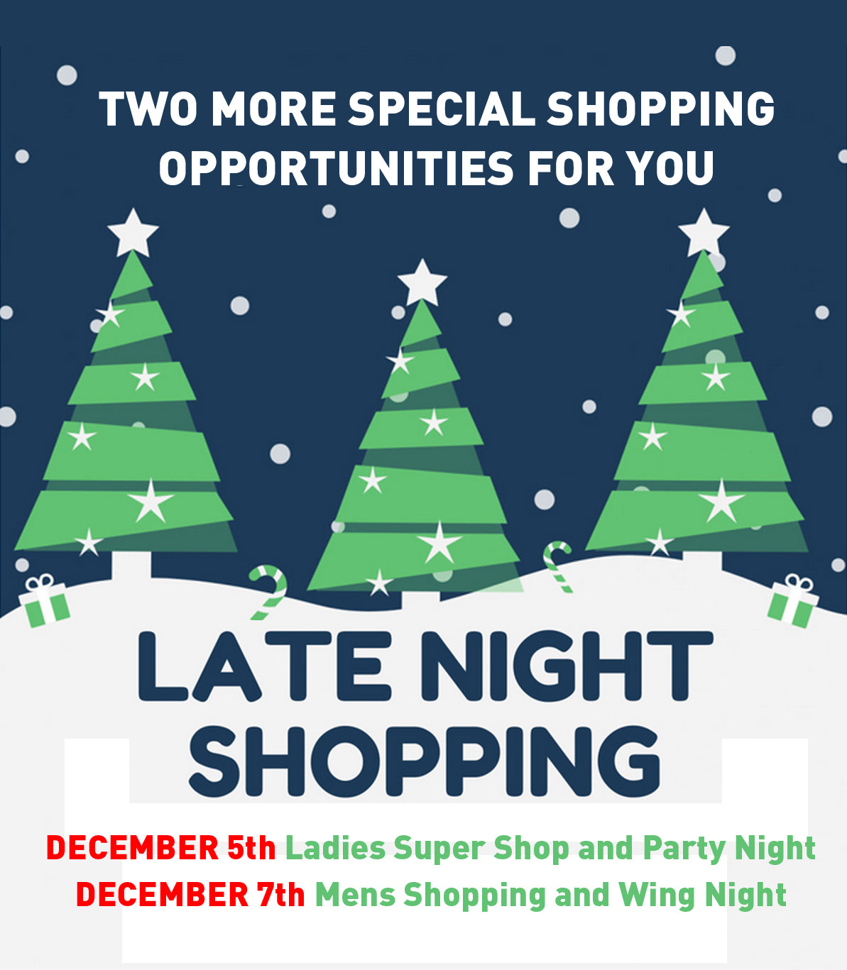 Shopping & Party Night Ticket