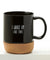 Coffee Mug With Cork Coaster Bottom