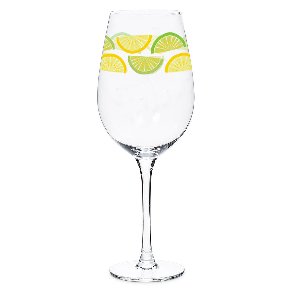 Citrus Wine Glass