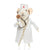 Doctor Mouse in Lab Coat Felt Ornament