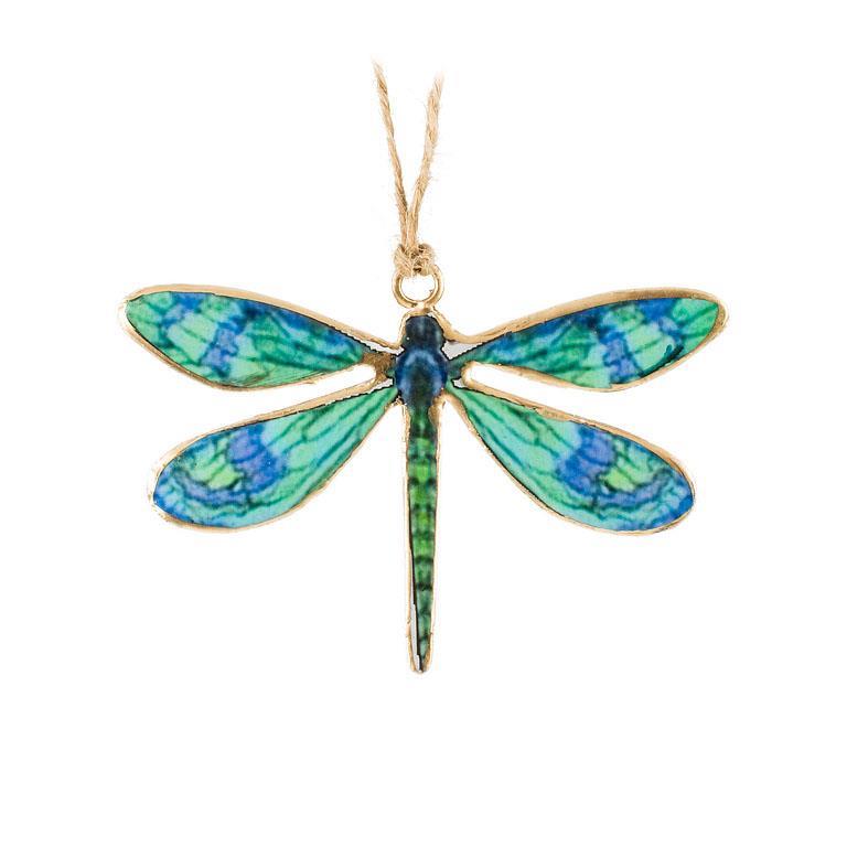 Dragonfly Metal Ornament