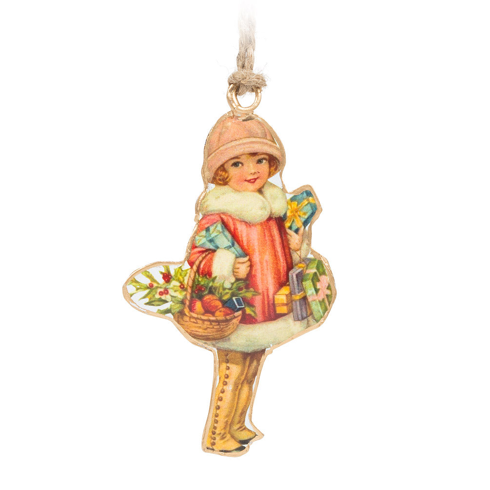 Girl with Boots Ornament