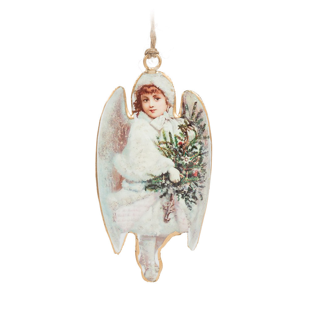 Angel With Tree Ornament