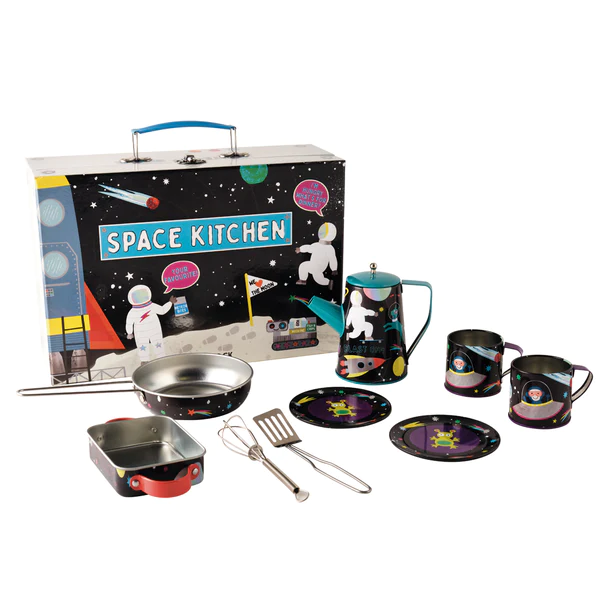 Floss & Rock Space Tin Kitchen Set